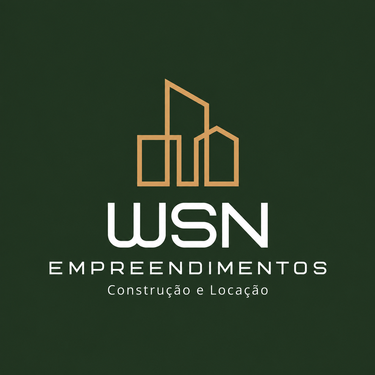 Logo da WSN Empreendimentos — Construção e Locação